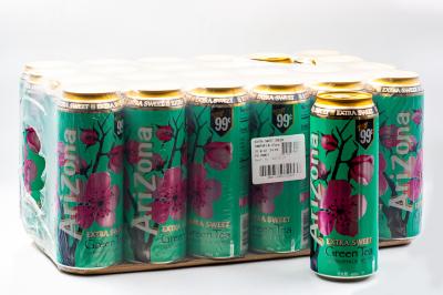 Холодный чай Arizona Extra Sweet Green Tea 650 мл