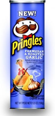Чипсы Pringles Пармезан и Жареный чеснок 158 гр